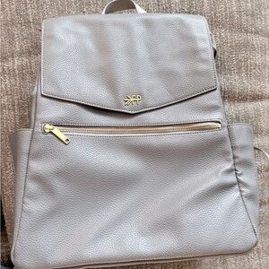 Freshly Picked Gray Baby Bag